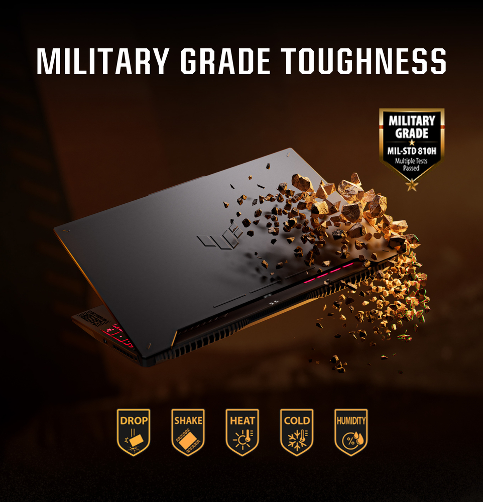 MILITARY GRADE TOUGHNESS
