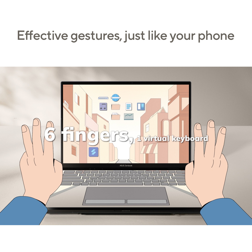 Smartphone-like gesture control