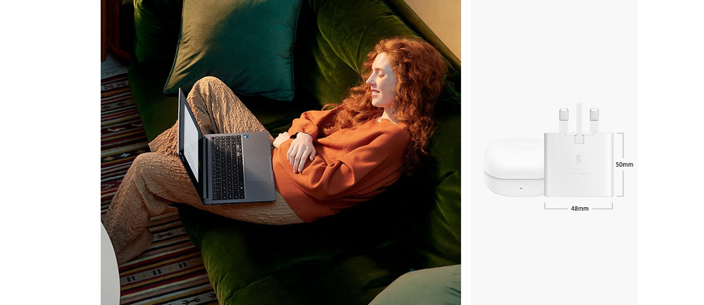 Super compact charger. Battery life you can trust
