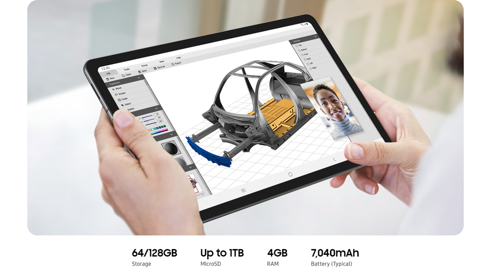 Een tablet die onder druk presteert