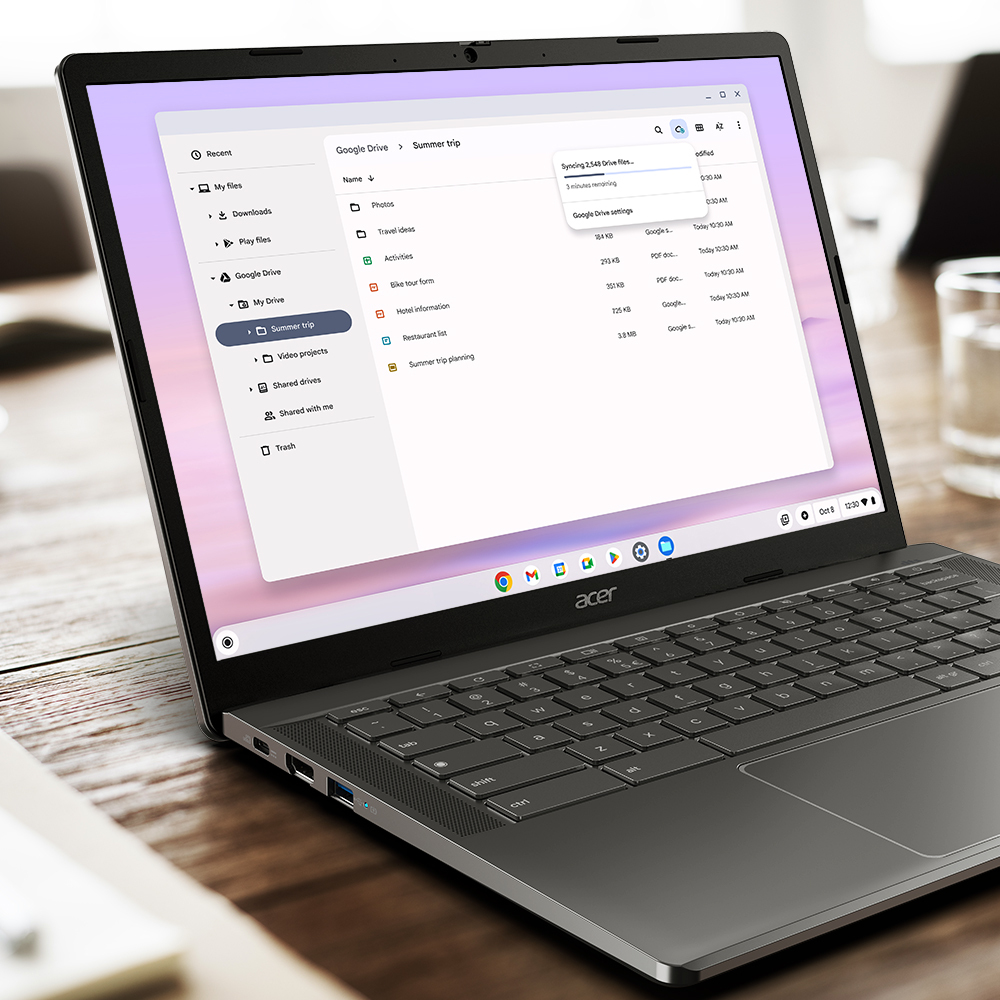 Access your files, online or off