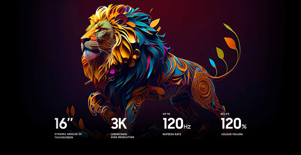 Dynamic AMOLED 2X. Your creations displayed brilliantly