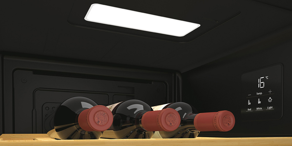 La luce giusta per il tuo vino