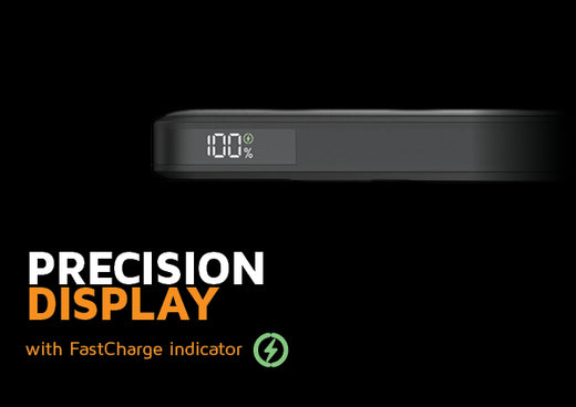 LED display for precise battery status