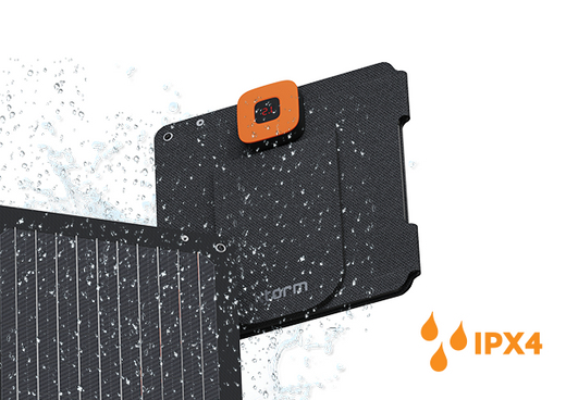 Resistant to splashes and clear display