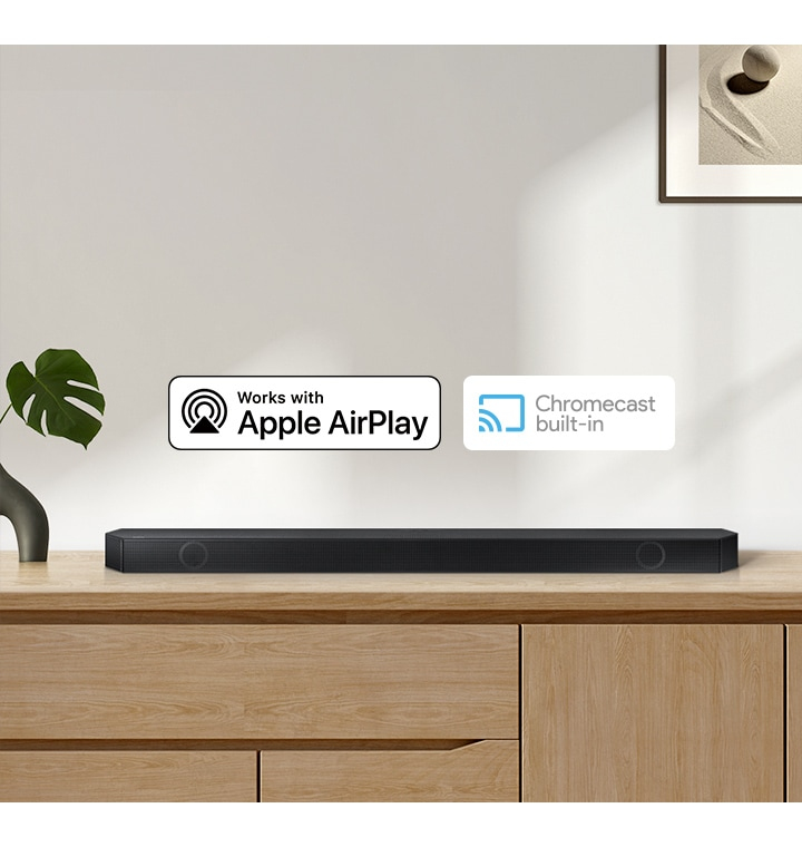 AirPlay2 and Chromecast Built-In