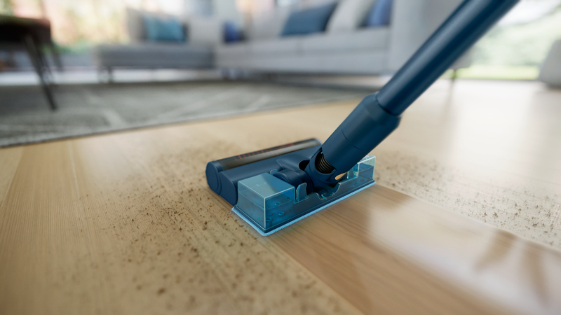 Klicka fast Aqua-modulen för en snabb våtrengöring