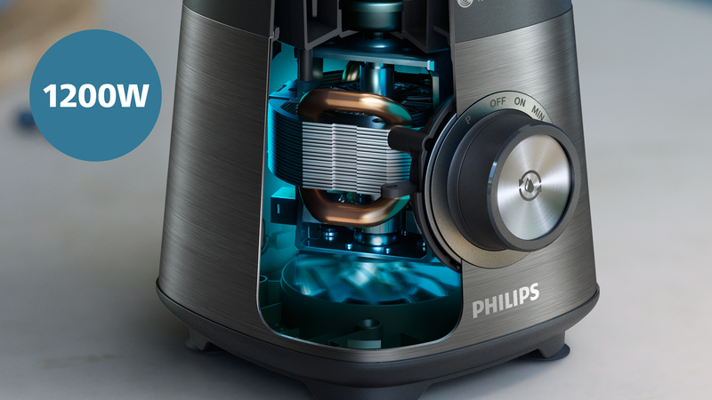ProBlend Plus Motor mit 1.200 W mischt selbst härteste Zutaten