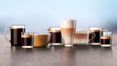 8 rodzajów kaw na wyciągnięcie ręki, w tym latte macchiato 8 rodzajów kaw na wyciągnięcie ręki, w tym latte macchiato