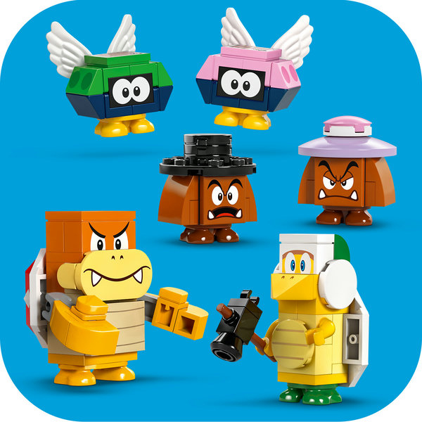 6 LEGO® Super MarioTM Figuren