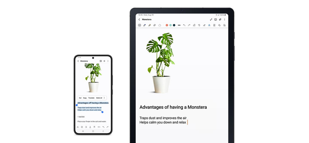 Team up your tablet with your phone