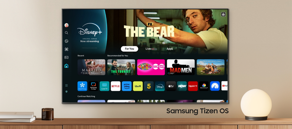 Smart TV powered by Tizen