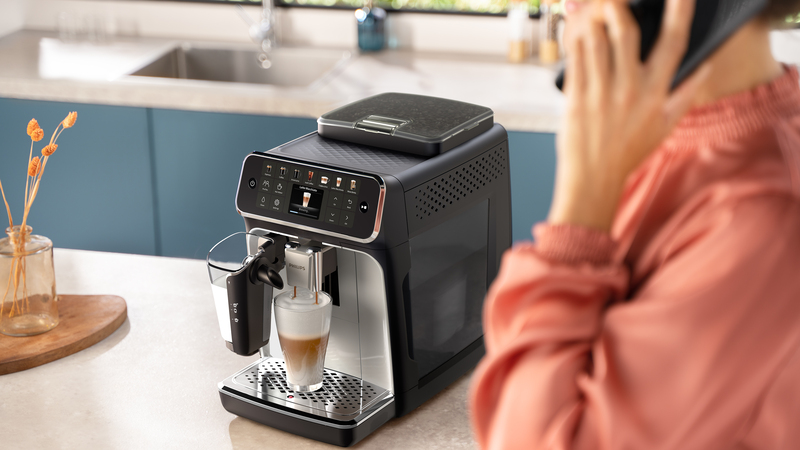 40% più silenzioso grazie alla tecnologia SilentBrew**