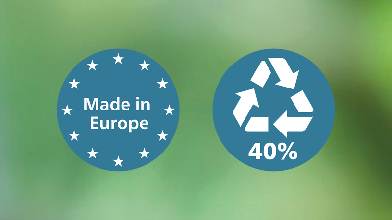 Hergestellt in der EU und nachhaltig