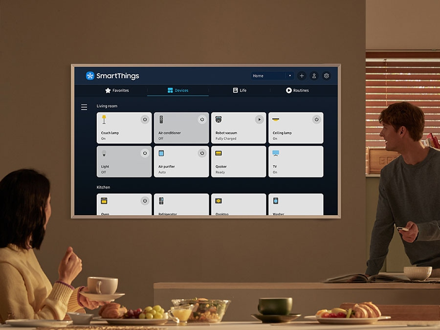 Control your smart home from your TV