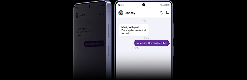 The worlds first Privacy Display on mobile