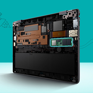 Slot for optional SSD