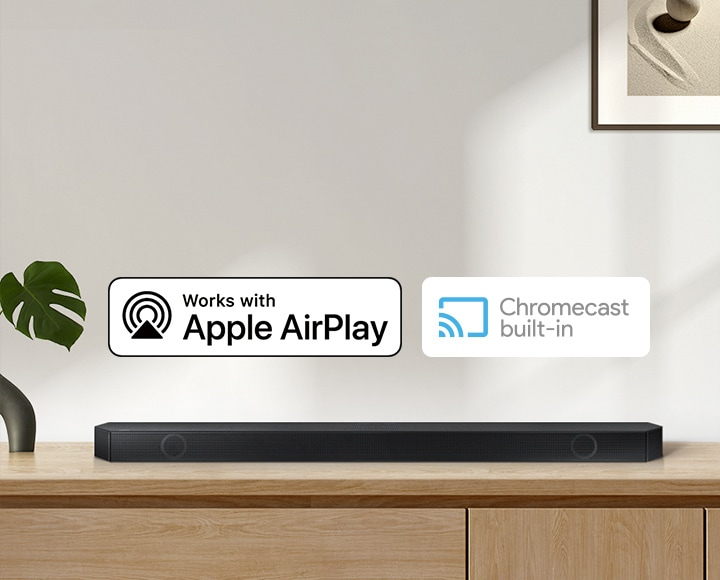 AirPlay2 and Chromecast Built-In