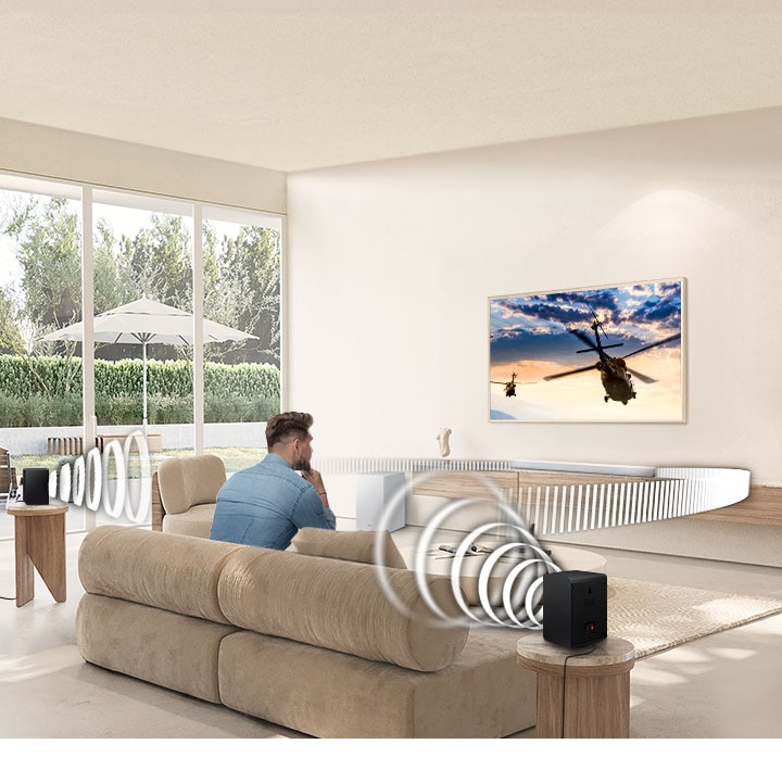 Wireless Surround Sound Compatible