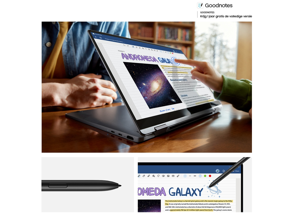 In een handomdraai van typen naar touchscreen