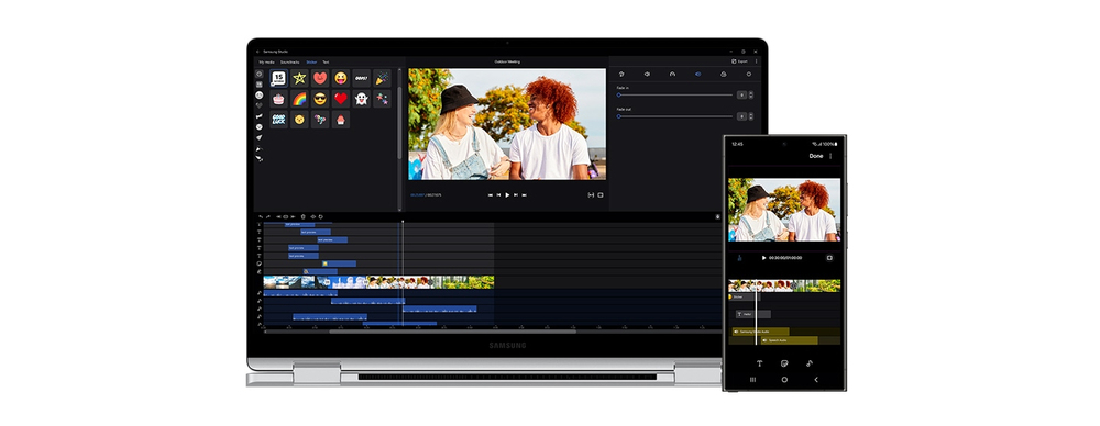 Samsung Studio. Creëer en bewerk moeiteloos