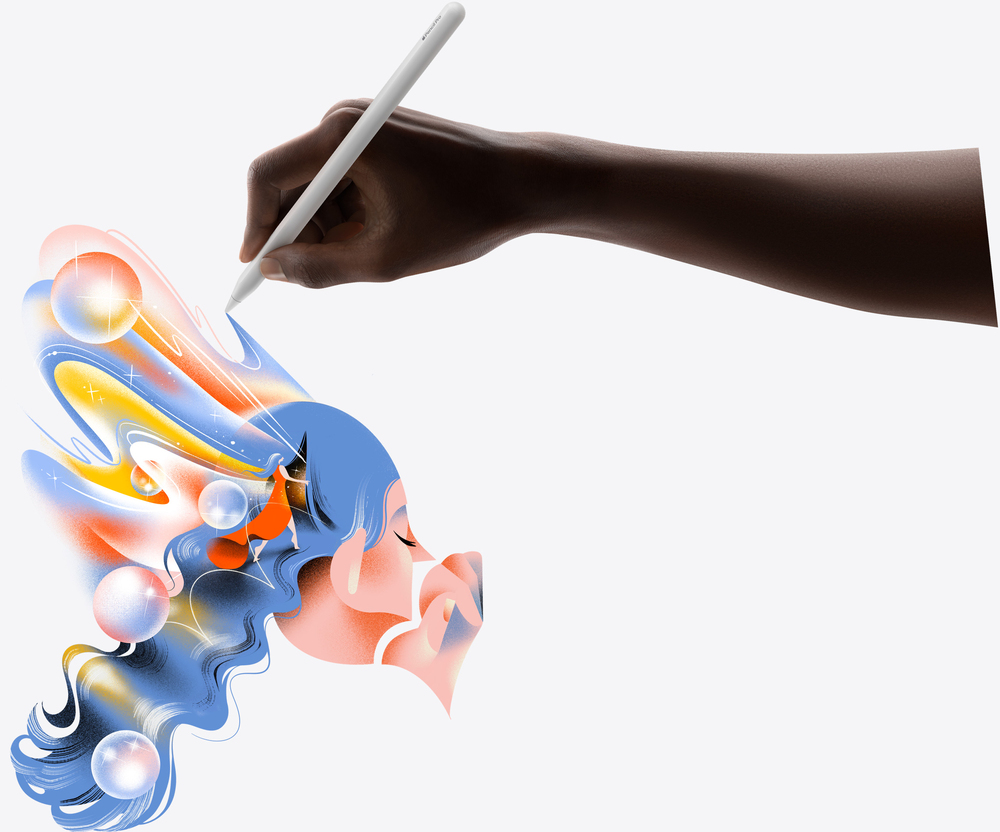 Apple Pencil Pro. Entwickelt für Kreativität ohne Limits.