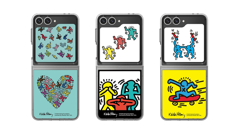 Keith Haring collaboration for Galaxy Z Flip5 & Z Flip6