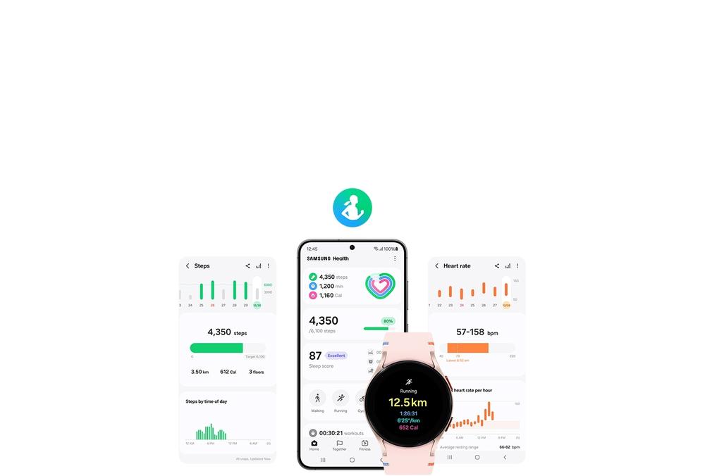 Samsung Health, now on your wrist