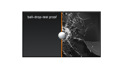 Ball-drop-test proof