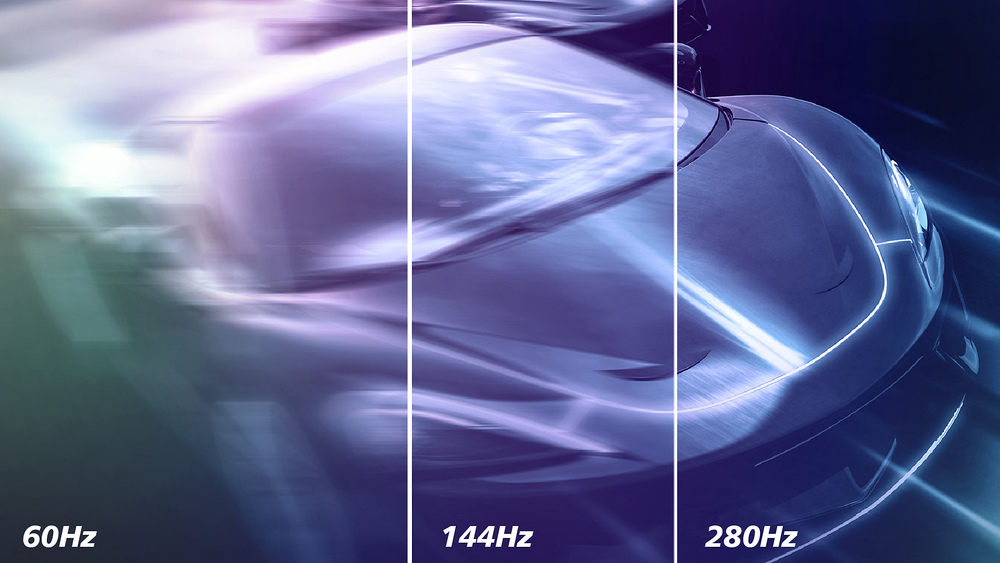 280Hz trail-blazing refresh rate for smoothest gameplay
