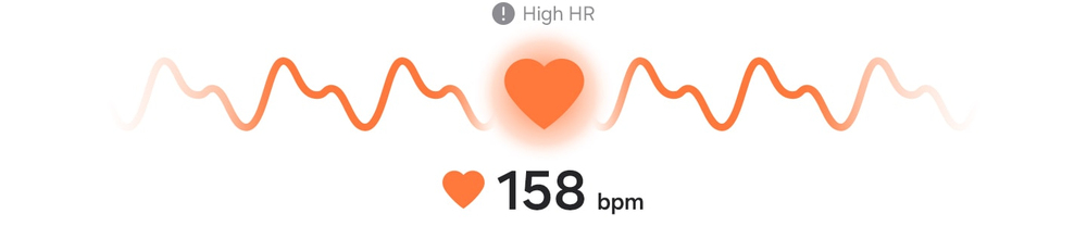 Monitoraggio affidabile della frequenza cardiaca