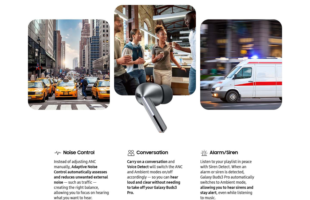 Adaptive Noise Control. Tune into what matters