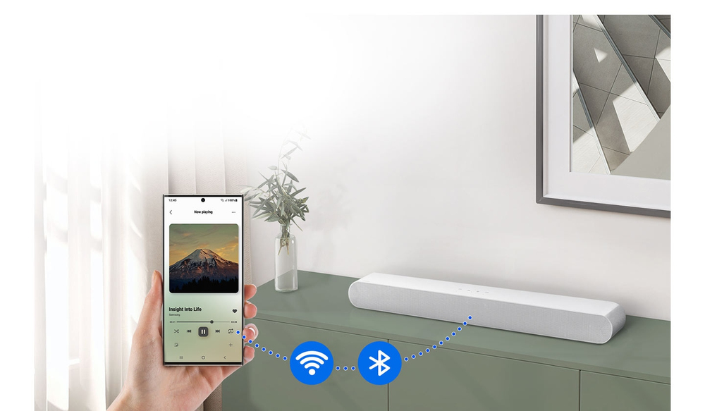 Wi-Fi und Bluetooth®-Streaming
