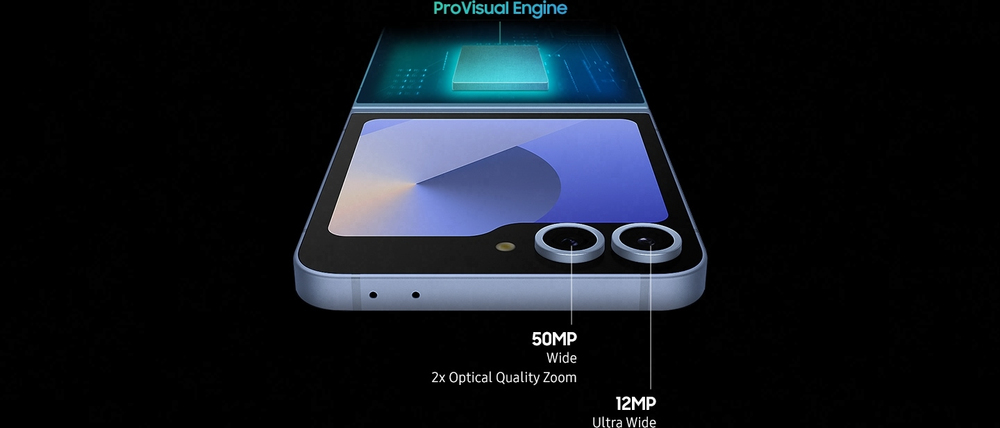 The most powerful camera on a Galaxy Z Flip, now with AI