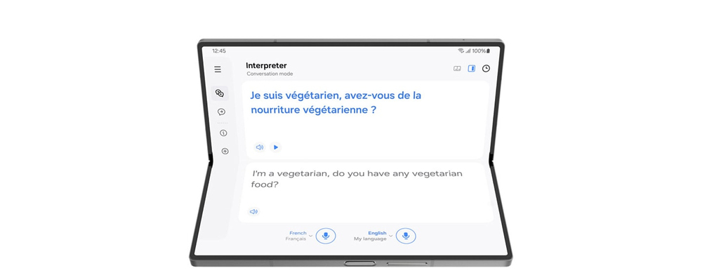 Your ultimate interpreter experience with dual screens