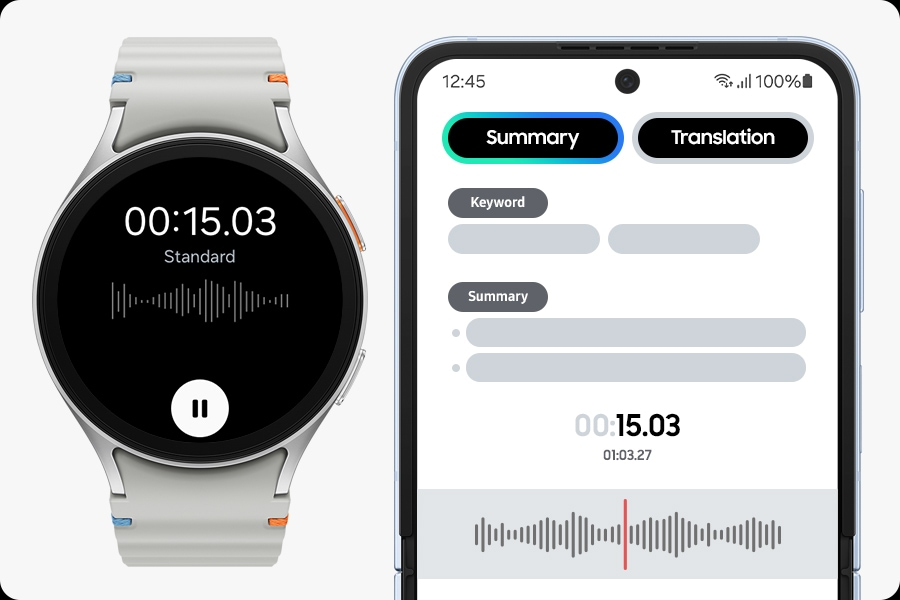 Get voice-to-text instant summaries