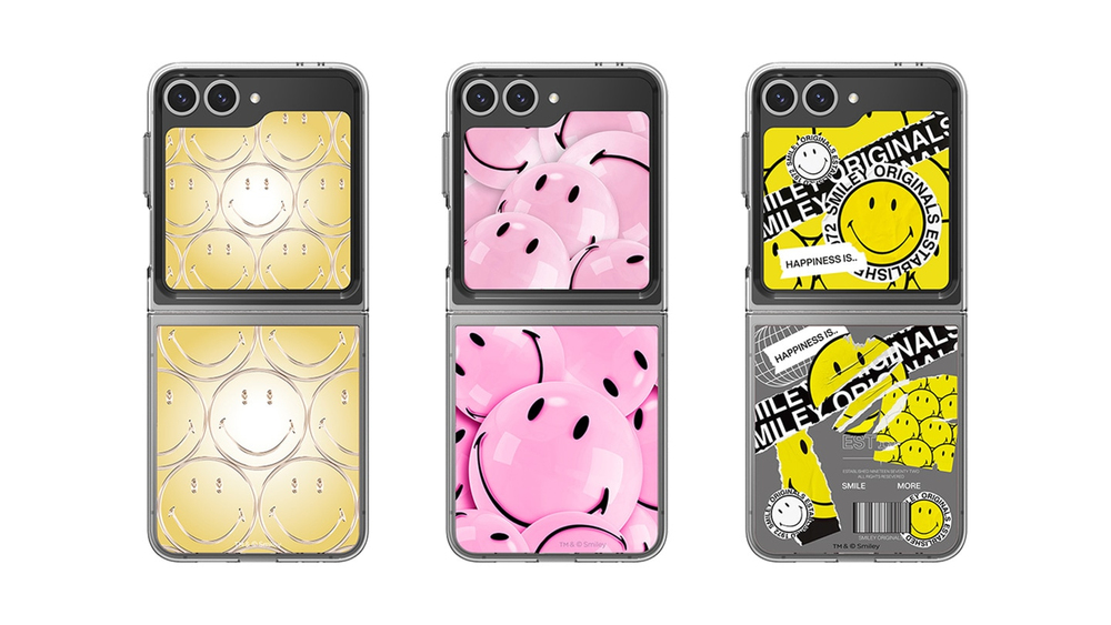 Smiley collaboration for Galaxy Z Flip5 & Z Flip6