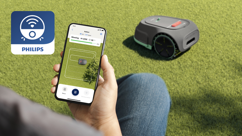 Imposta, monitora e gestisci la tosatura ovunque ti trovi tramite l'app HomeRun
