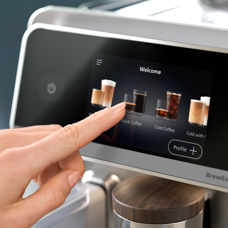 Your favourite coffee, at the touch of a button