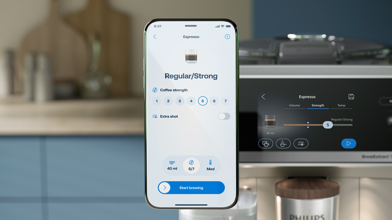 Brew remotely and get tips with the HomeID app