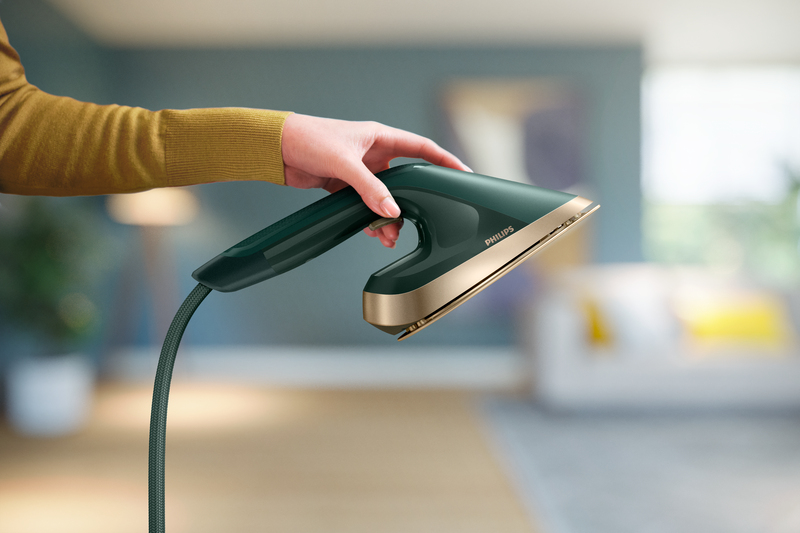 Ergonomiskt strykjärn gör att strykningen går lätt