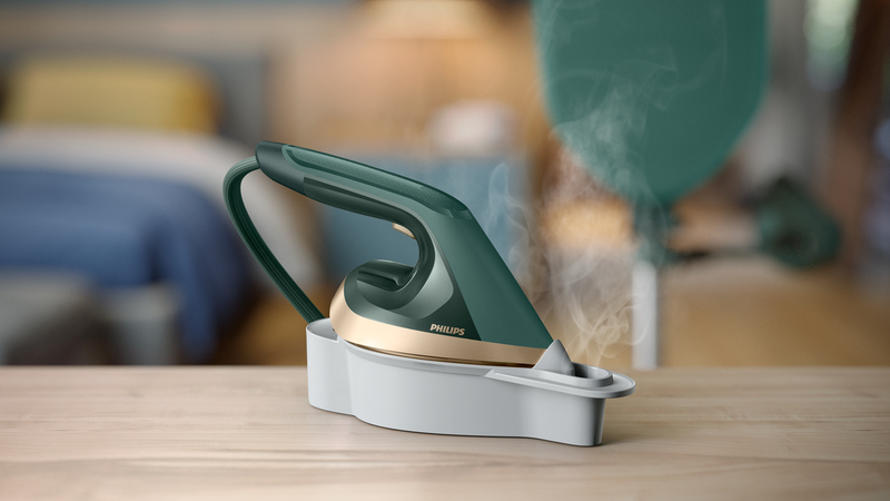 Smart Calc-Clean-teknik gör det enkelt att avkalka strykjärnet