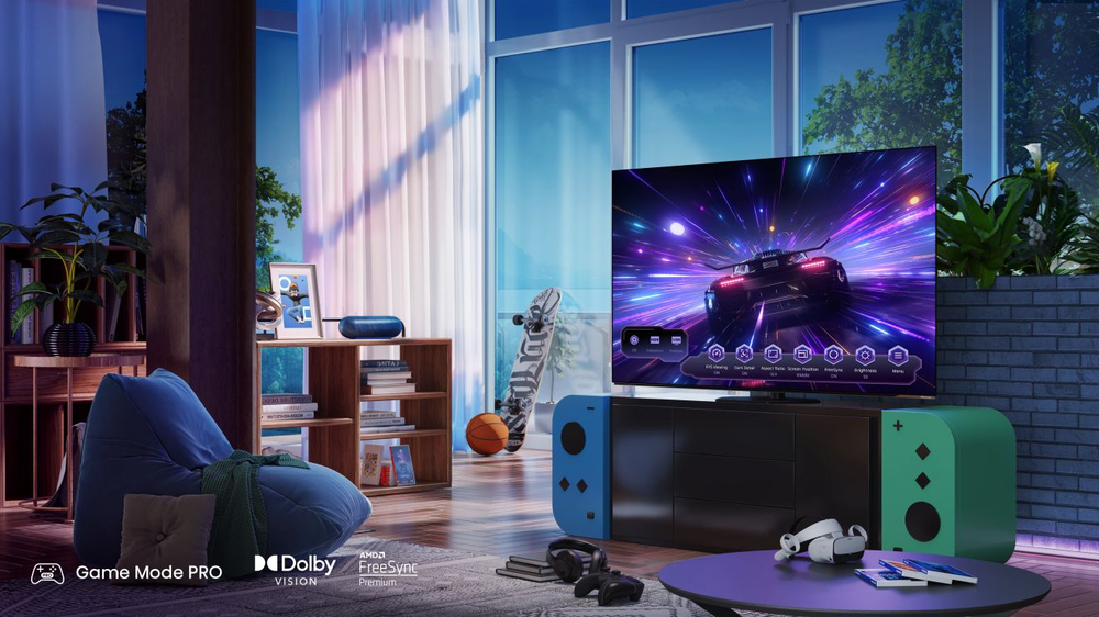 FreeSync Premium, Game Modus PRO, Gaming in Dolby Vision