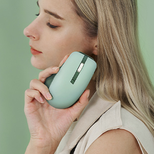 Near-silent mouse clicks