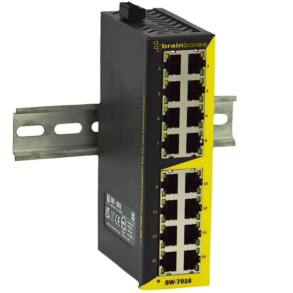 DIN rail mountable