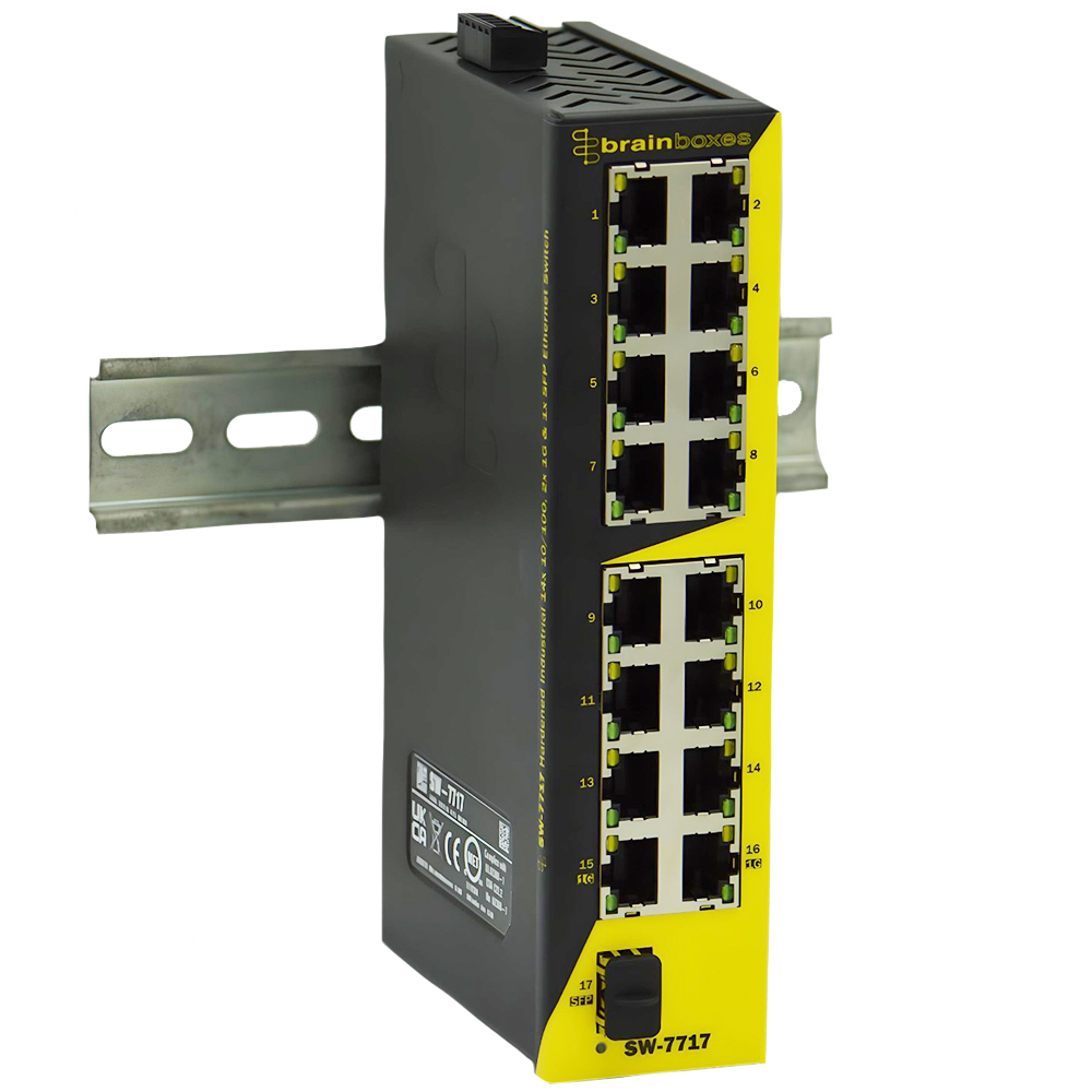 DIN rail mountable