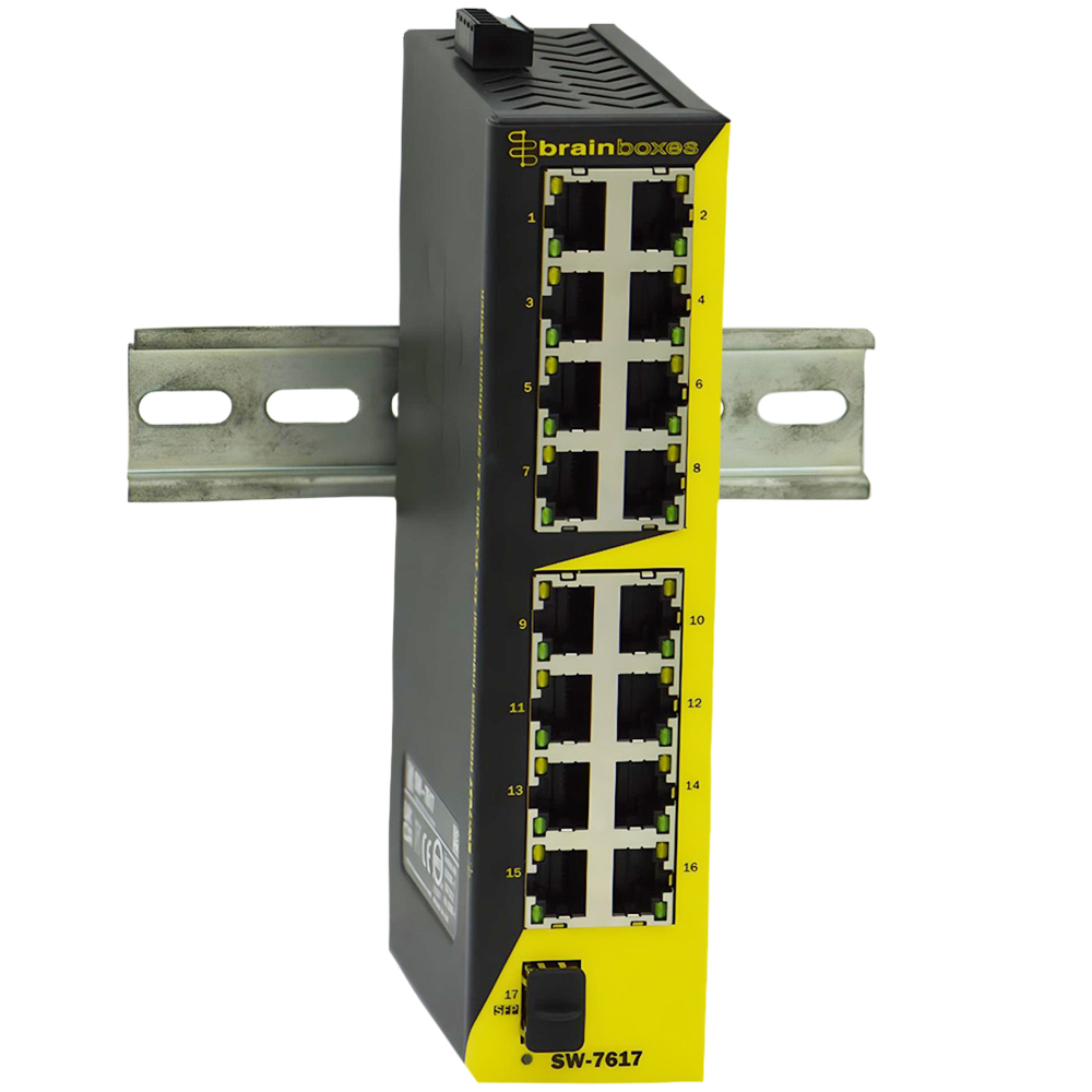 DIN rail mountable