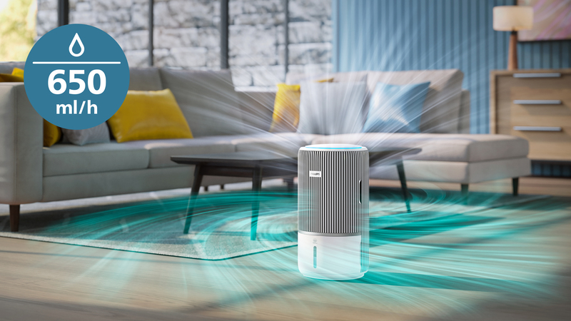 Umidificazione automatica fino a 650°ml/h