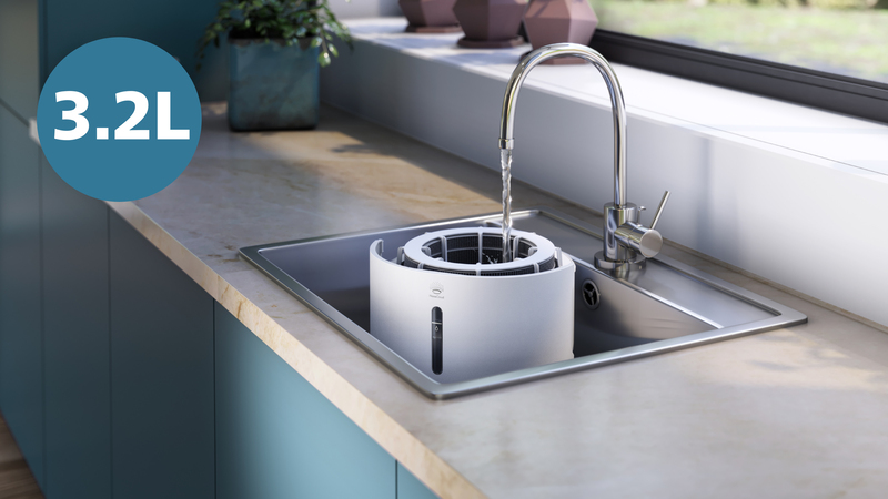 Serbatoio dell'acqua da 3,2L per umidificazione continua fino a 15 ore