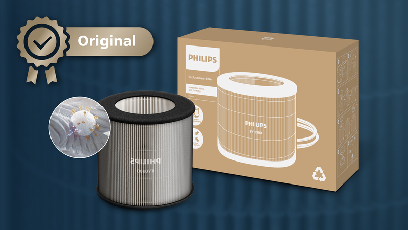 Filtro originale Philips per le migliori prestazioni